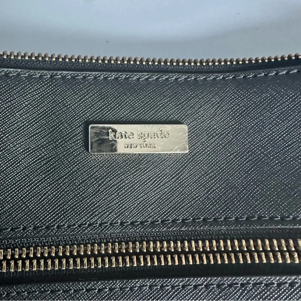 Kate Spade 100% Leather Black Crossbody‎ Bag
